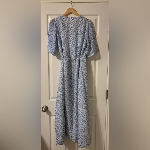 Madewell x Reistor Summer Rains Dress - Forget Me Not - Size Large - Picture 6 of 8